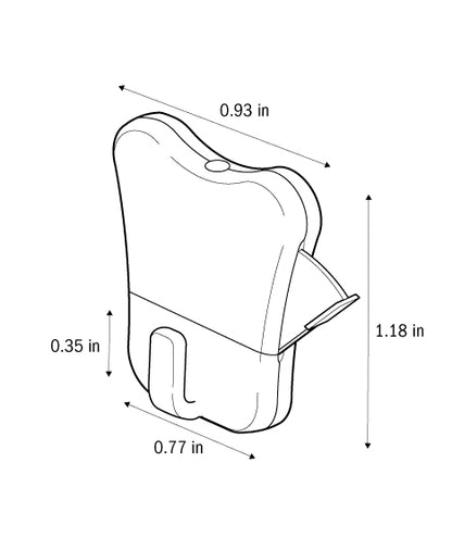 SET of 5: STAS steel cable with cobra end 78.75 inch (200 cm) + zipper - ?