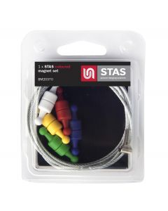 STAS coloured magnet set